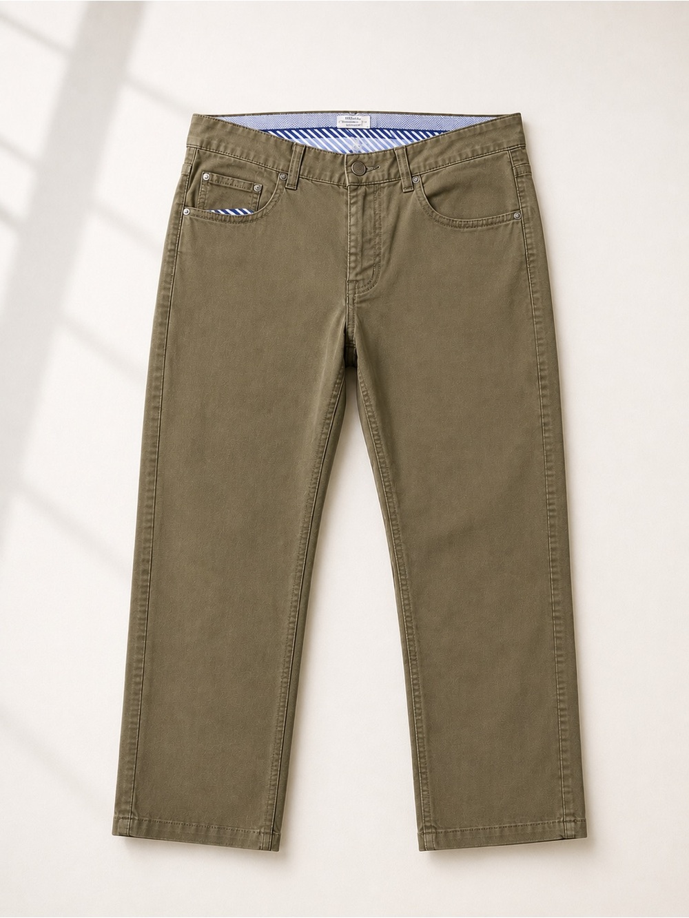 Peter Millar Men’s Olive Green Stretch 5 Pocket Pants Size 33